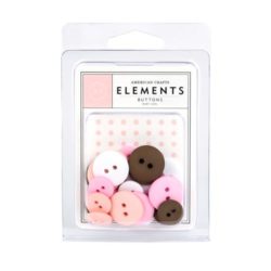 Гудзики Baby Girl, American Crafts, 85442