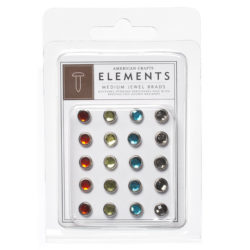 Брадси Medium Jewel Brads, American Crafts, 85565
