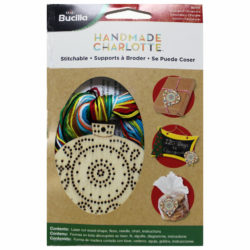 Набір для вишивання Wood Stitchable Shapes SCALLOPED ORNAMENT, Bucilla, 86494