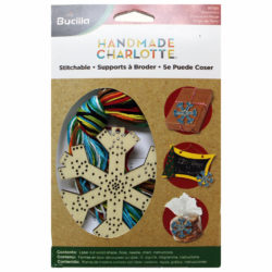 Набір для вишивання Wood Stitchable Shapes SNOWFLAKE, Bucilla, 86500