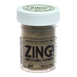 Пудра для ембоссінгу Metallic Gold Zing! embossing powder, 27158