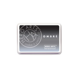 Чорнило для штампування Ombre Soft Granite to Black, Hero Arts, AF307