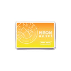 Чорнило для штампування Ombre Neon Yellow to Orange, Hero Arts, AF328