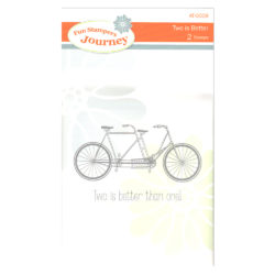 Набір штампів Two is Better, Fun Stampers Journey, AT-0009