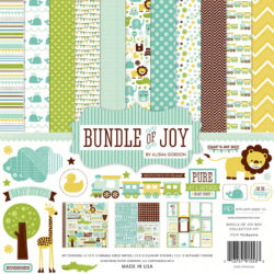 Набір паперу Bundle of Joy Boy, 30х30 см, Echo Park, BJB46016
