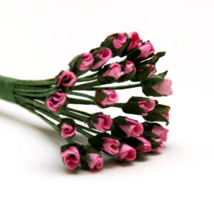 Букет троянд Pink Minute Rosebuds, 24 шт, B1699PK