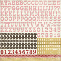 Наклейки Beautiful Moments Alpha Stickers, Carta Bella, CBBM1012