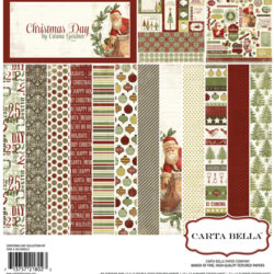 Набір паперу Christmas Day, 30х30 см, Carta Bella, CBCD6013