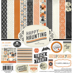 Набір паперу Happy Haunting, 30х30 см, Carta Bella, CBHH21016