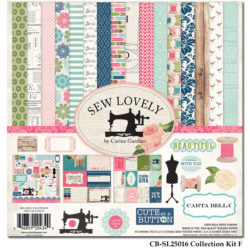 Набір паперу Sew Lovely, 30х30см, Carta Bella, CBSL25016