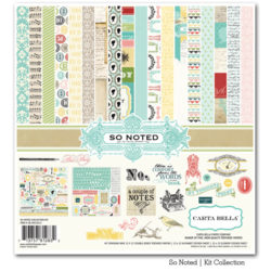 Набір паперу So Noted, 30х30 см, Carta Bella, CBSN13013