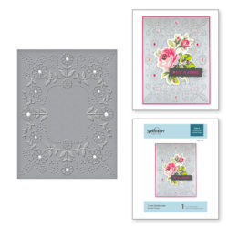 Папка для різання та тиснення Floral Reflections, Spellbinders, CEF-013