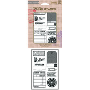 Штампи Guest Check, Hero Arts/Basic Grey, CL615