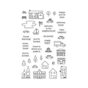 Штампи Town Essentials, Hero Arts, CL951