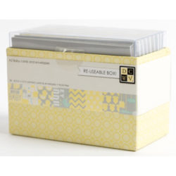 Заготовки для листівок та конверти Neutral Baby, DCWV, CM-002-00031
