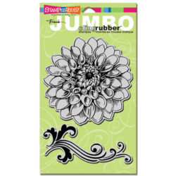 Штамп гумовий Jumbo Dahlia, Stampendous, CRS5007