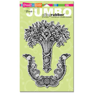 Штамп гумовий Jumbo Baroque Bouquet, Stampendous, CRS5019