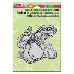 Штамп гумовий Pear Blossom, Stampendous, CRW084