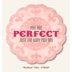 Картка для журналінгу Perfect, My Mind’s Eye, CTB137
