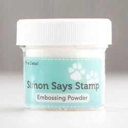 Пудра для гарячого ембоссінгу Clear Fine Detail, Simon Says Stamp, ClearEP1