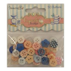 Ґудзики Cupcake Boutique, Dovecraft, DCBN007