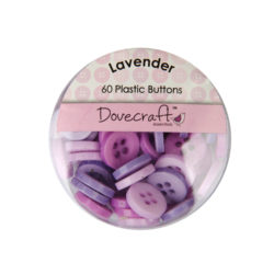Набір ґудзиків Lavender, Dovecraft, DCBOX001