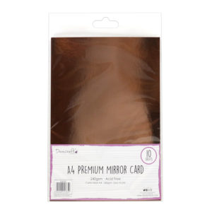 Набір дзеркального паперу Mirror Card - Rose Gold, Dovecraft, DCBS164