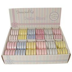 Ящик стрічок Baby, Dovecraft, 96 рулонів, DCCR21