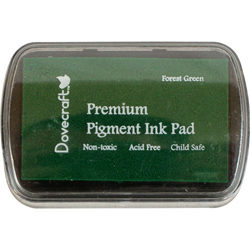 Штемпельна подушечка Forest Green, Dovecraft, DCIP06