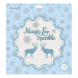 Набір паперу Magic & Sparkle, 30x30 см, Dovecraft, DCPAP025X16