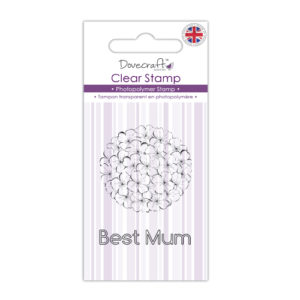 Штамп Best Mum, Dovecraft, DCSTP010