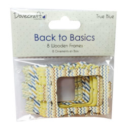 Рамки дерев’яні Back to Basics – True Blue, Dovecraft, DCWC012