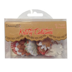 Набір квітів Krafty Christmas, Dovecraft, DCXBL15