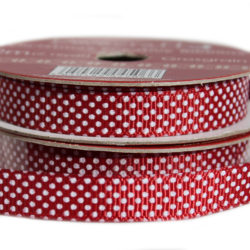 Рулон стрічки Dots Red, 2м, Dovecraft, DCXCR004-04