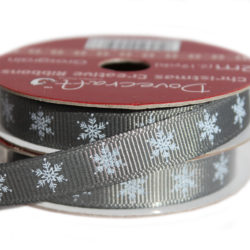 Рулон стрічки Snowflakes, 2м, Dovecraft, DCXCR004-11
