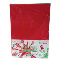 Вспінена гума декоративна Christmas Multiple Pack, A4, Dovecraft, DCXFM002