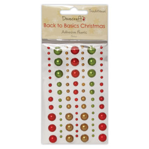 Перлинки Back to Basics Christmas Traditional, Dovecraft, DCXGE06