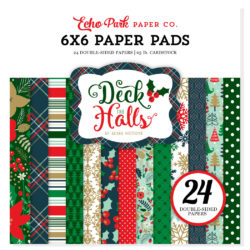 Набір паперу Deck the Halls, 15х15см, Echo Park, DH116023