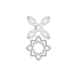 Набір ножів 3-Part Ornament Frame Cuts, Hero Arts, DI406