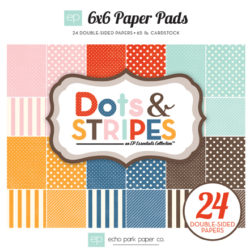 Набір паперу Dots & Stripes Homefront, 15х15 см, Echo Park, DSHF6023