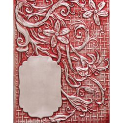 Папка для тиснення 3D Floral Labels Four, Spellbinders, E3D-009