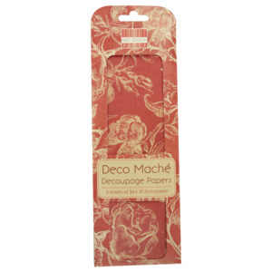 Папір для декупажу Deco Maché – Red Roses, First Edition, FEDEC004