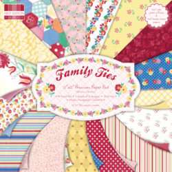 Набір паперу Family Ties, 30х30 см, First Edition, FEPAD041