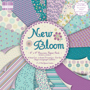 Набір паперу New Bloom, 20×20 см, First Edition, FEPAD067