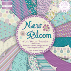 Набір паперу New Bloom, 15×15 см, First Edition, FEPAD068