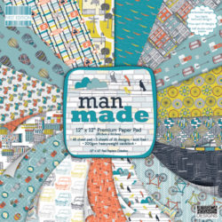 Набір паперу Man Made, 30×30 см, First Edition, FEPAD069