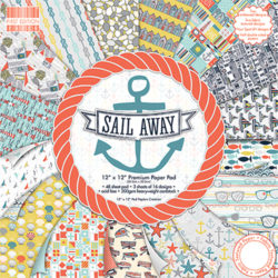 Набір паперу Sail Away, 30×30 см, First Edition, FEPAD084