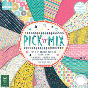 Набір паперу Pick n Mix, 30×30 см, First Edition, FEPAD122