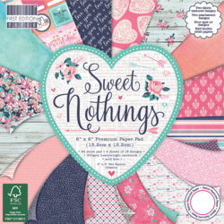 Набір паперу Sweet Nothings, 15×15 см, First Edition, FEPAD145