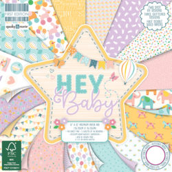 Набір паперу Hey Baby, 15×15 см, First Edition, FEPAD172